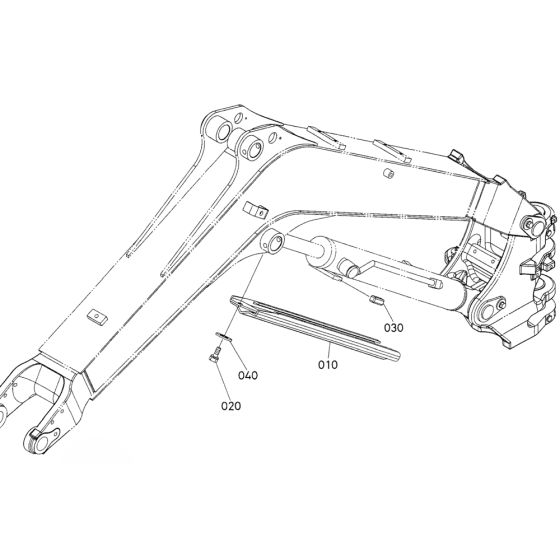 Cylinder Cover for Kubota U25S