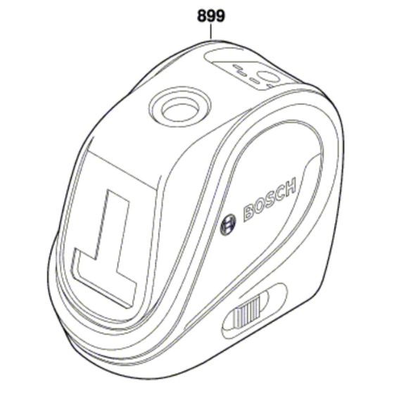 Laser Level Assembly for Bosch