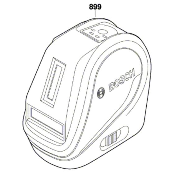 Laser Level Assembly for Bosch