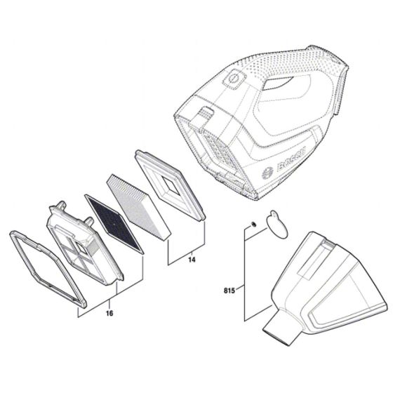 Vacuum Cleaner Assembly Bosch