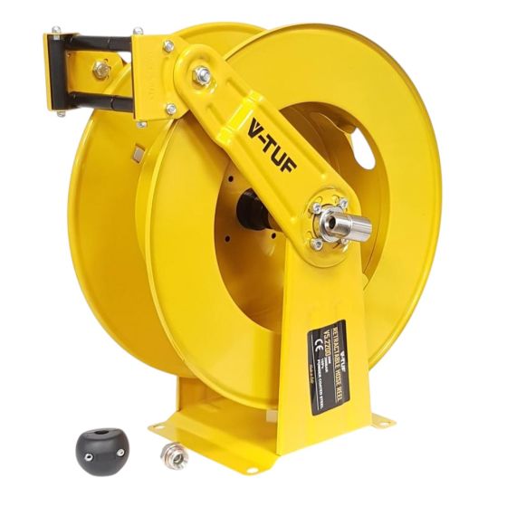 20m V-Tuf Retractable Hose Reel - Powder Coated Steel - V-TUF Pressure Washer Parts - V5.2201