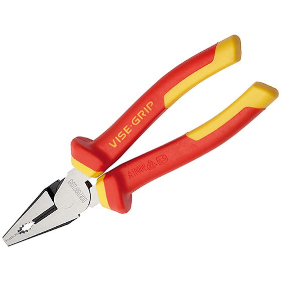 Combination Pliers High Leverage VDE 200mm (8in) by IRWIN - 10505874