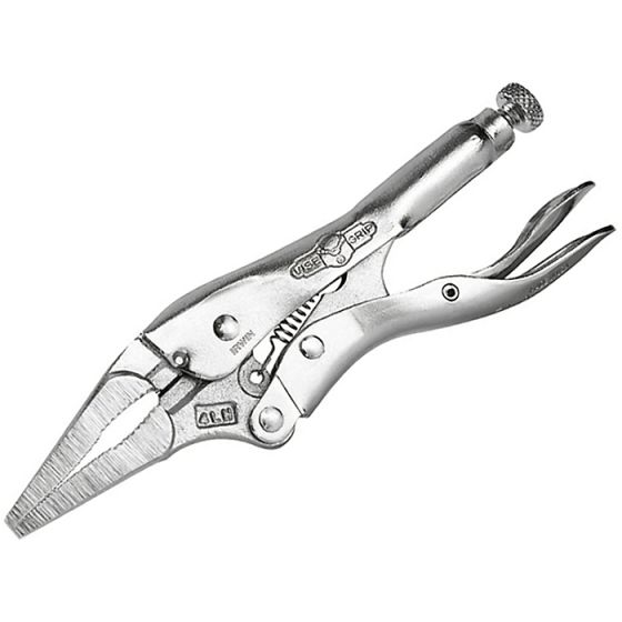 4LNC Long Nose Locking Pliers 100mm (4in) by IRWIN - T1602EL4