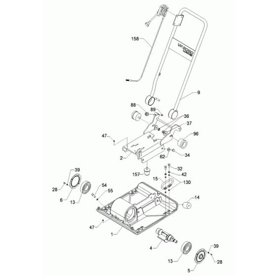 Baseplate Assembly for VP2050Y