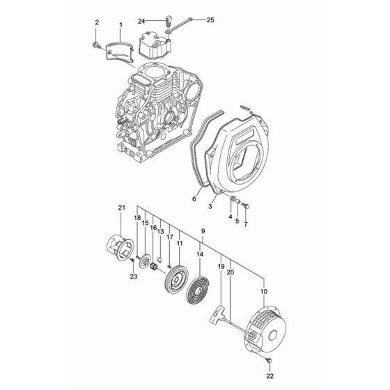 Starter Assembly for VP2050Y