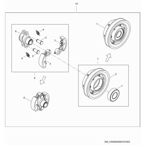 Clutch Assembly for VP60H