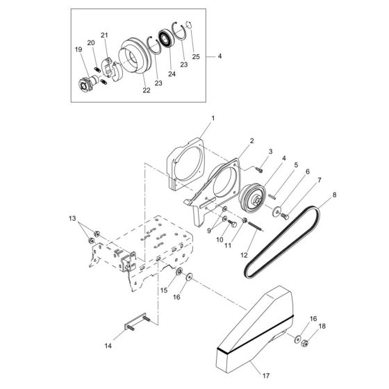 Drive Assembly for VPR1330