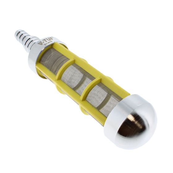 Brass Weighted Side Suction Filter With - Removable 1/2 Tail For High Flow - E1.010 - V-TUF Pressure Washer Parts - E1.010
