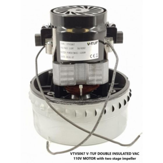 110v 1200w Twin Stage Motor To Suit Numatic - Vtvs067 - V-TUF Pressure Washer Parts - VTVS067