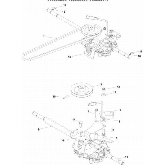 Transmission Assembly for W21 SBK