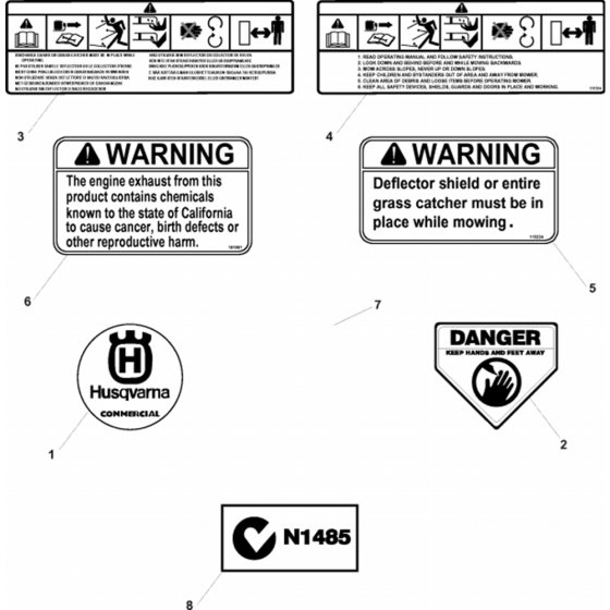 Decals for Husqvarna W21 SKC