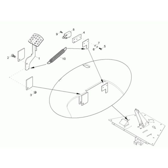 Clutch Pedal Assembly