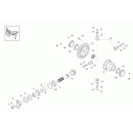 Differential Axle Assembly