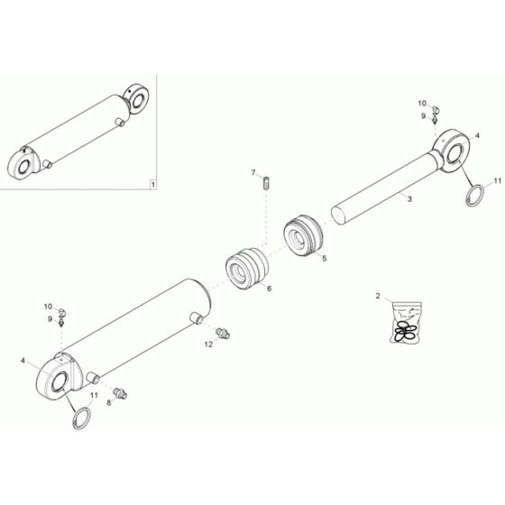 Tilt Ram Assembly