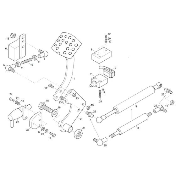 Foot Brake Assembly