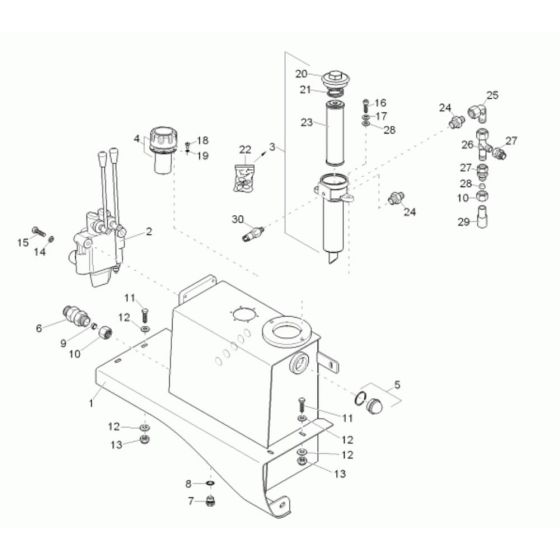 Hydraulic Tank Assembly