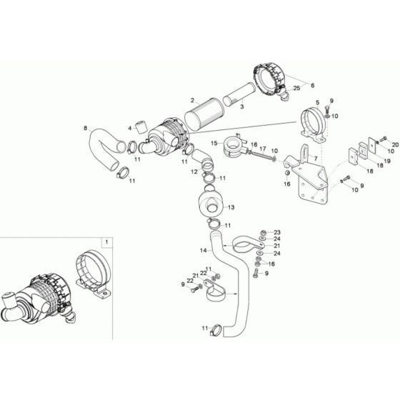 Air Cleaner for Wacker 1501