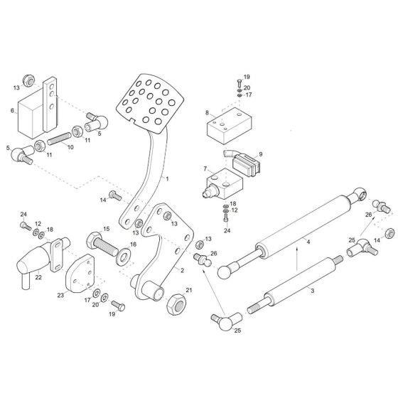 Foot Brake Assembly