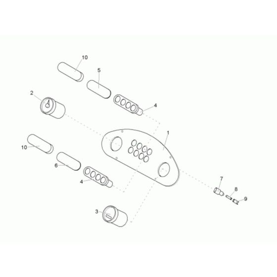 Instrument Panel for Neuson 1601