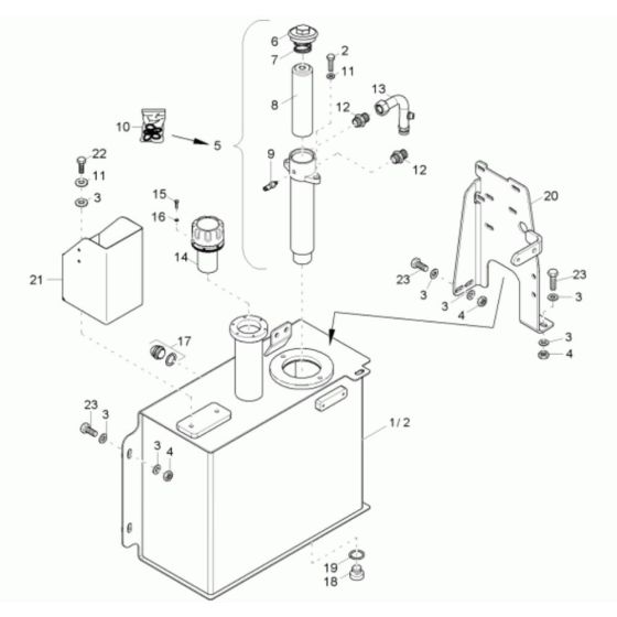 Hydraulic Tank Assembly