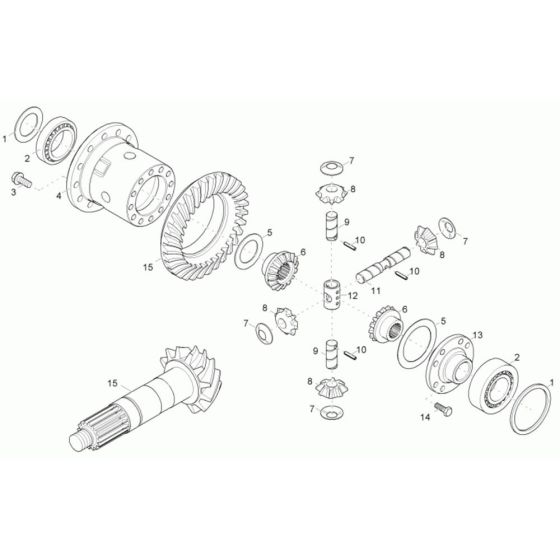 Differential Axle Assembly