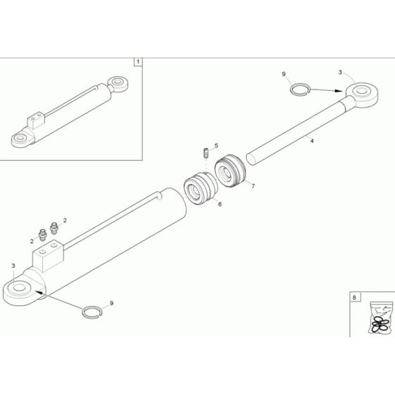 Steering Cylinder Assembly