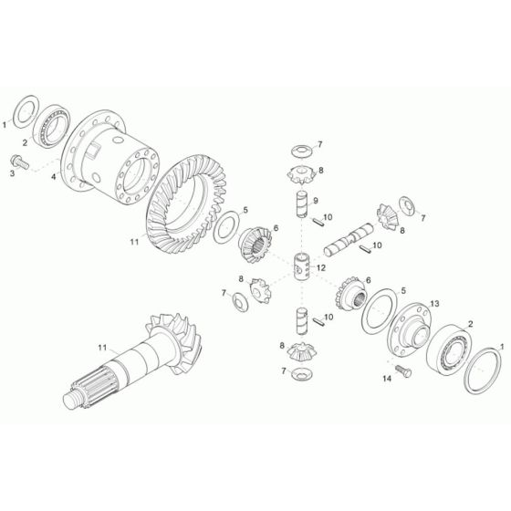 Differential Axle Assembly