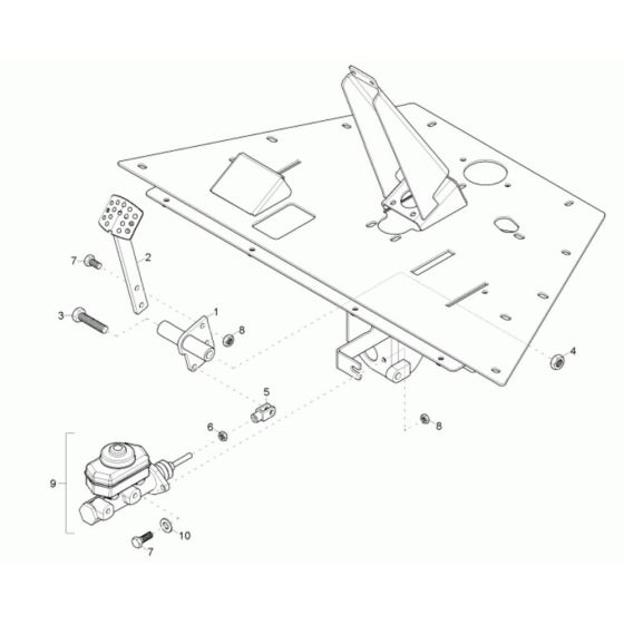 Foot Brake Assembly
