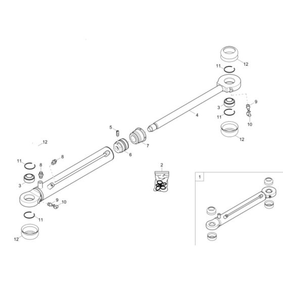 Steering Cylinder Assembly