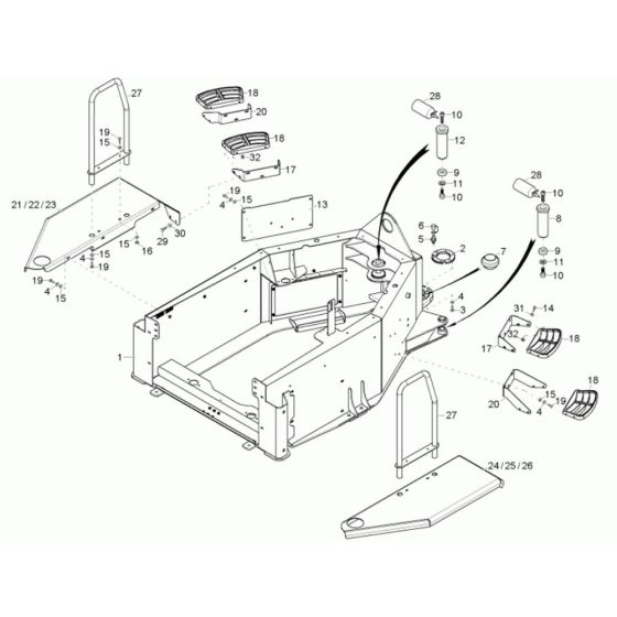 Rear Frame Assembly