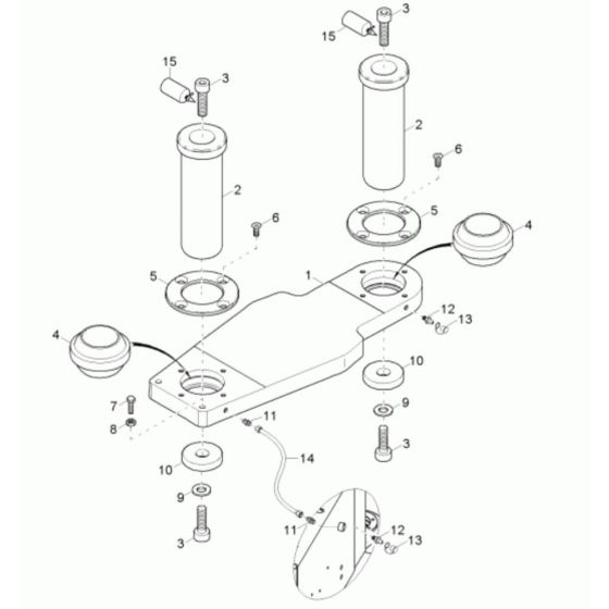 Articulated Joint for Neuson 6001