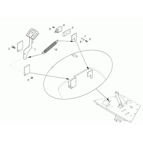 Clutch Pedal Assembly