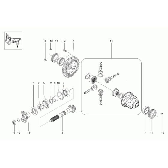 Differential Axle Assembly