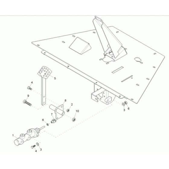 Foot Brake Assembly