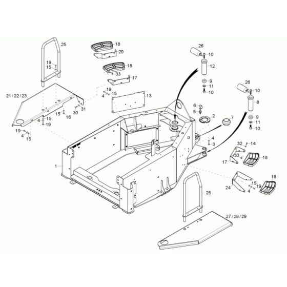 Rear Frame Assembly