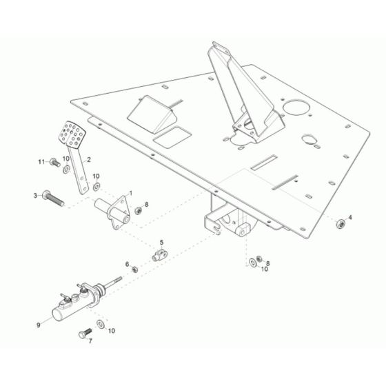 Foot Brake Assembly