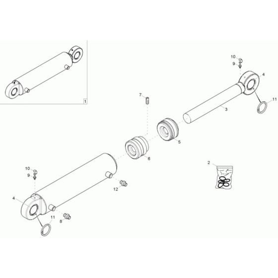 Tilt Ram Assembly