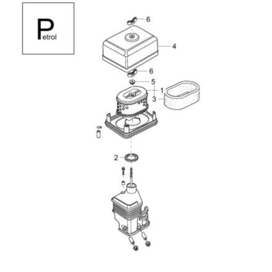 Air Cleaner for Wacker DT05
