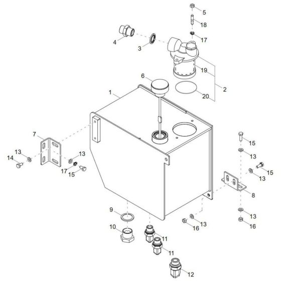 Hydraulic Tank Assembly