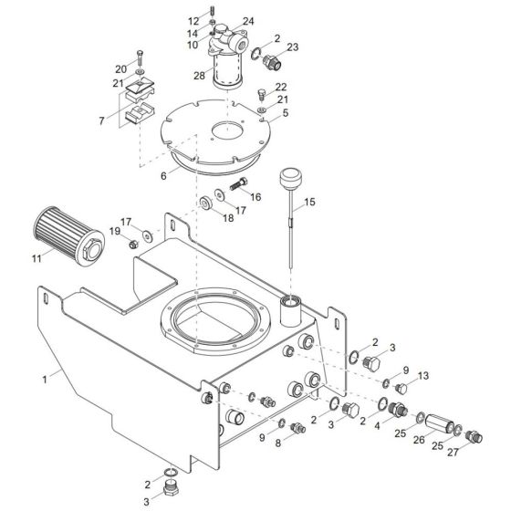Hydraulic Tank Assembly