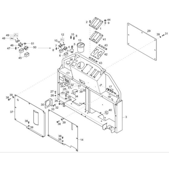 Pilot Stand Assembly for DT15