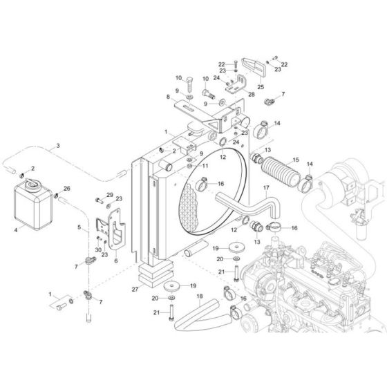 Cooler Assembly for DT23