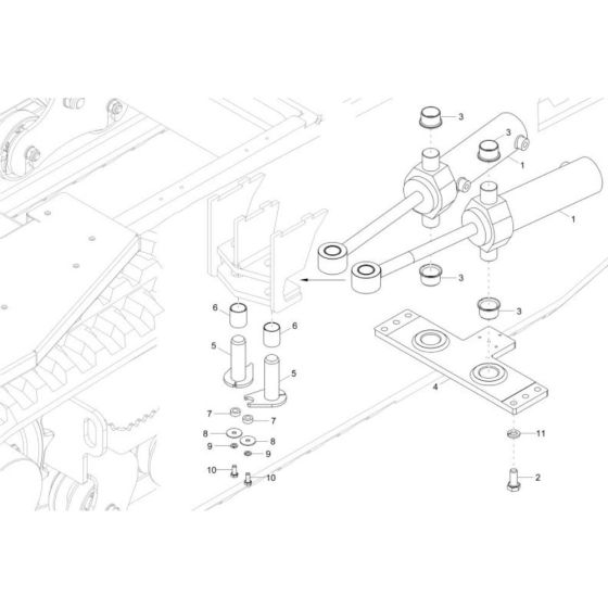 Tension Cylinder Assembly