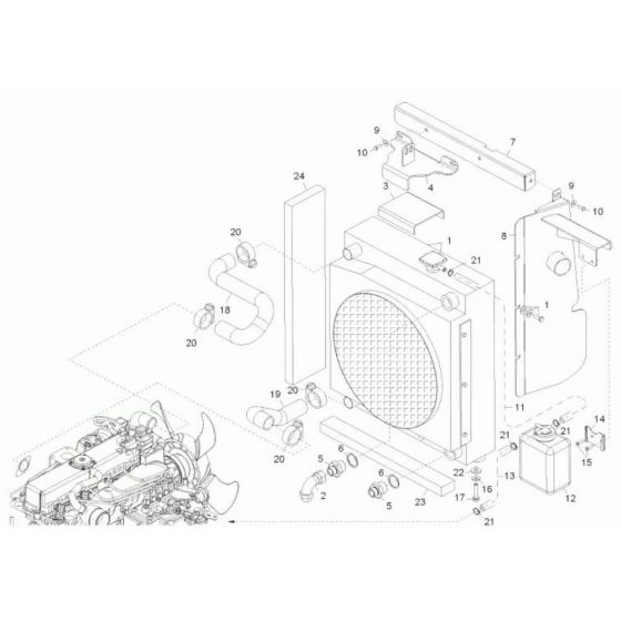 Cooler Assembly for DT25