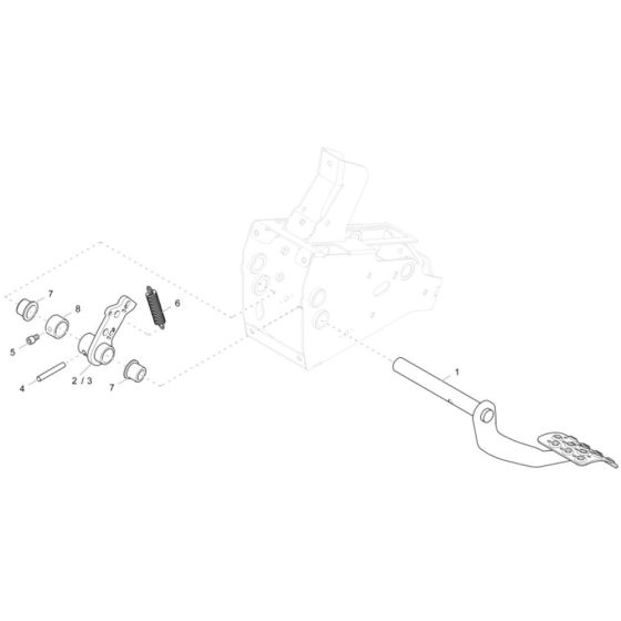 Foot Brake Assembly