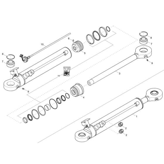 Steering Cylinder Assembly