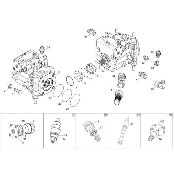 Hydraulic Pump Assembly