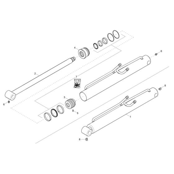 Tilt Ram Assembly