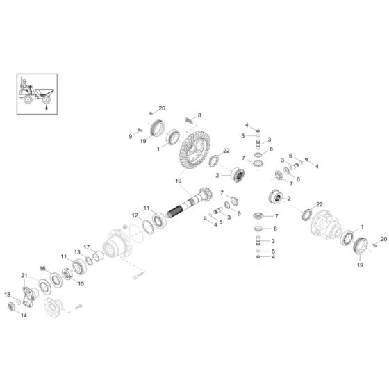 Differential Axle Assembly