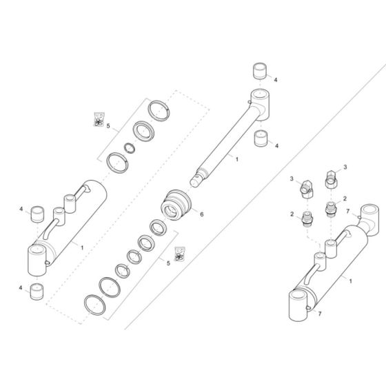 Steering Cylinder Assembly